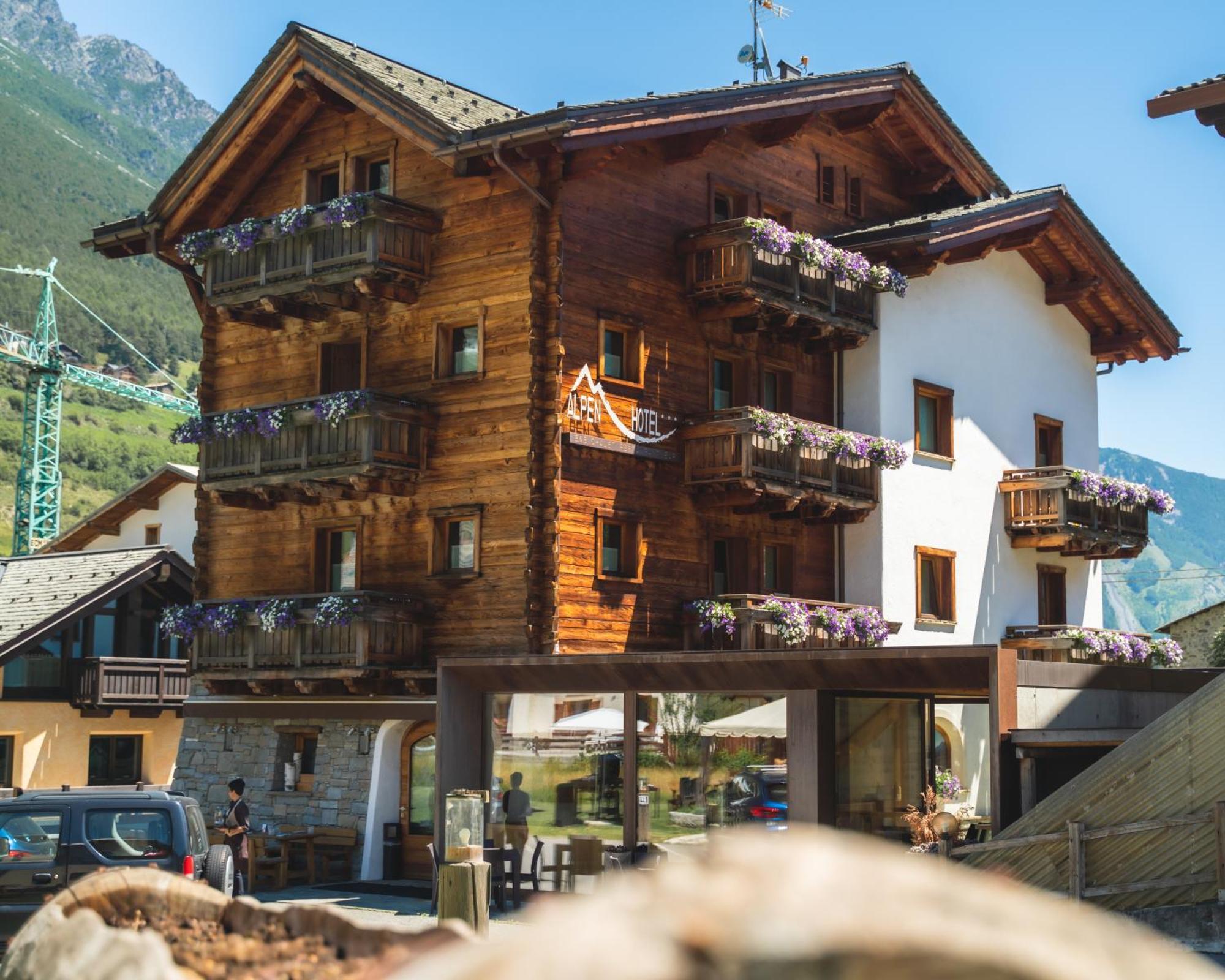 Alpen Hotel Chalet Pradelle Eksteriør bilde