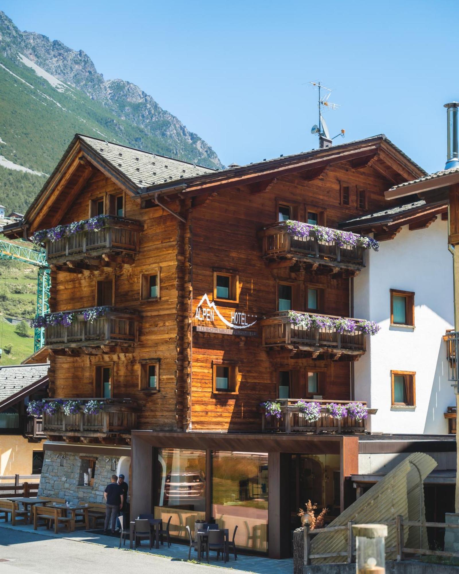 Alpen Hotel Chalet Pradelle Eksteriør bilde